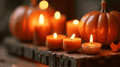 Autumn Candle Displays: Crafting a Warm and Inviting Ambiance