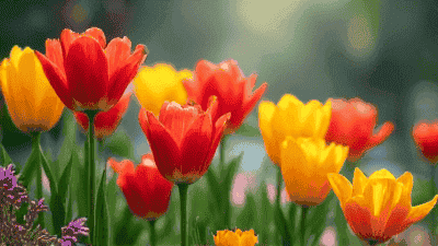 Color matching techniques for creating a colorful garden