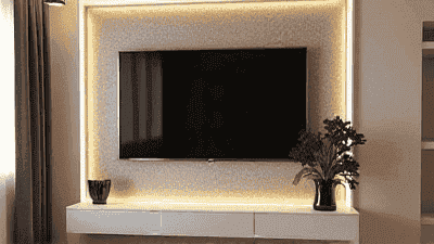 Living room decoration: creative inspiration for TV wall design